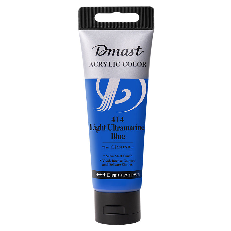 CULORI ACRILICE PROFESIONALE 75ML ALBASTRU ULTRAMARIN DESCHIS 414 DMAST BY PEBEO CULORI ACRILICE PROFESIONALE 75ML ALBASTRU ULTRAMARIN DESCHIS 414 DMAST BY PEBEO